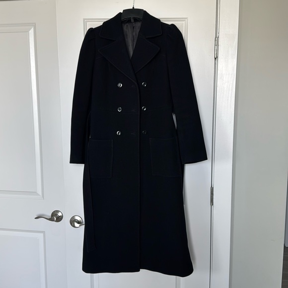 & Other Stories Double Breasted Wool Coat - Picture 3 of 9